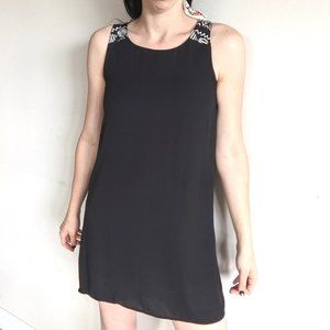 Needle & Thread Women's Black Sleeveless Mini Dress Size small
